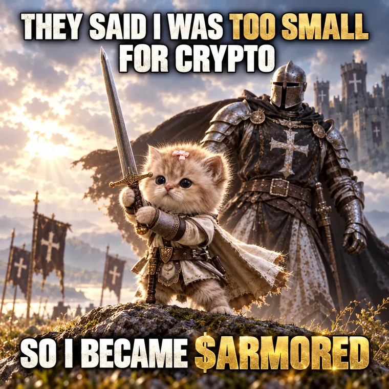 They said I was too small for crypto, so I became $ARMORED.